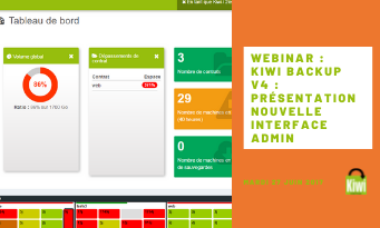Webinar  Présentation Kiwi Backup V4 au réseau
