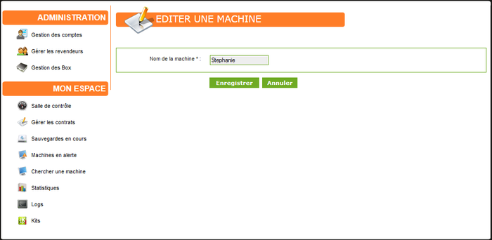 changement nom machine 